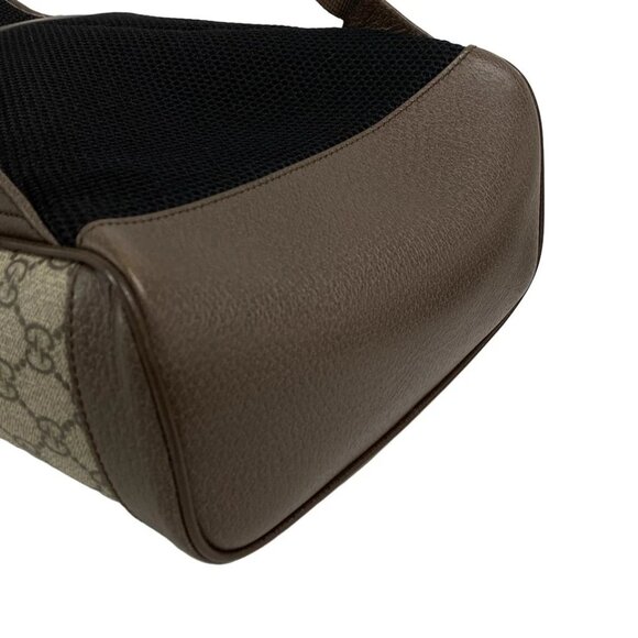 GUCCI Ophidia Beige Green Red PVC Cotton - Backpack 996-041925 - Picture 7 of 14